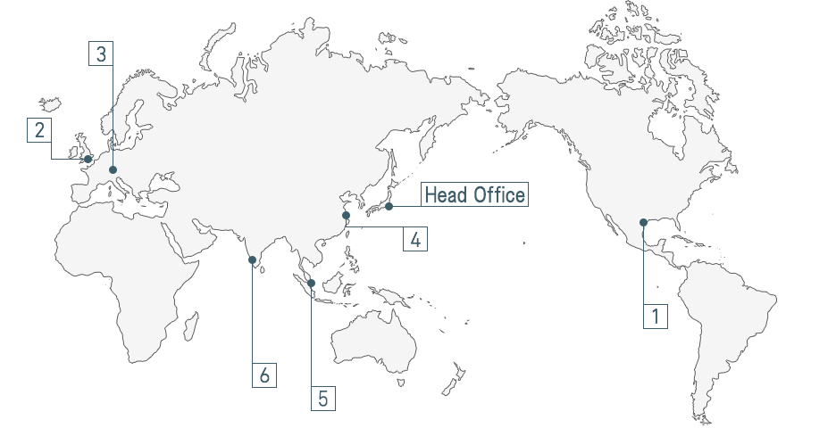 Procurement Network in the map